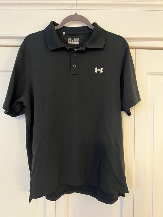 Under Armour Other - Under Armour Heat Gear Men’s Black Performance Polo